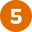 5 five circle orange